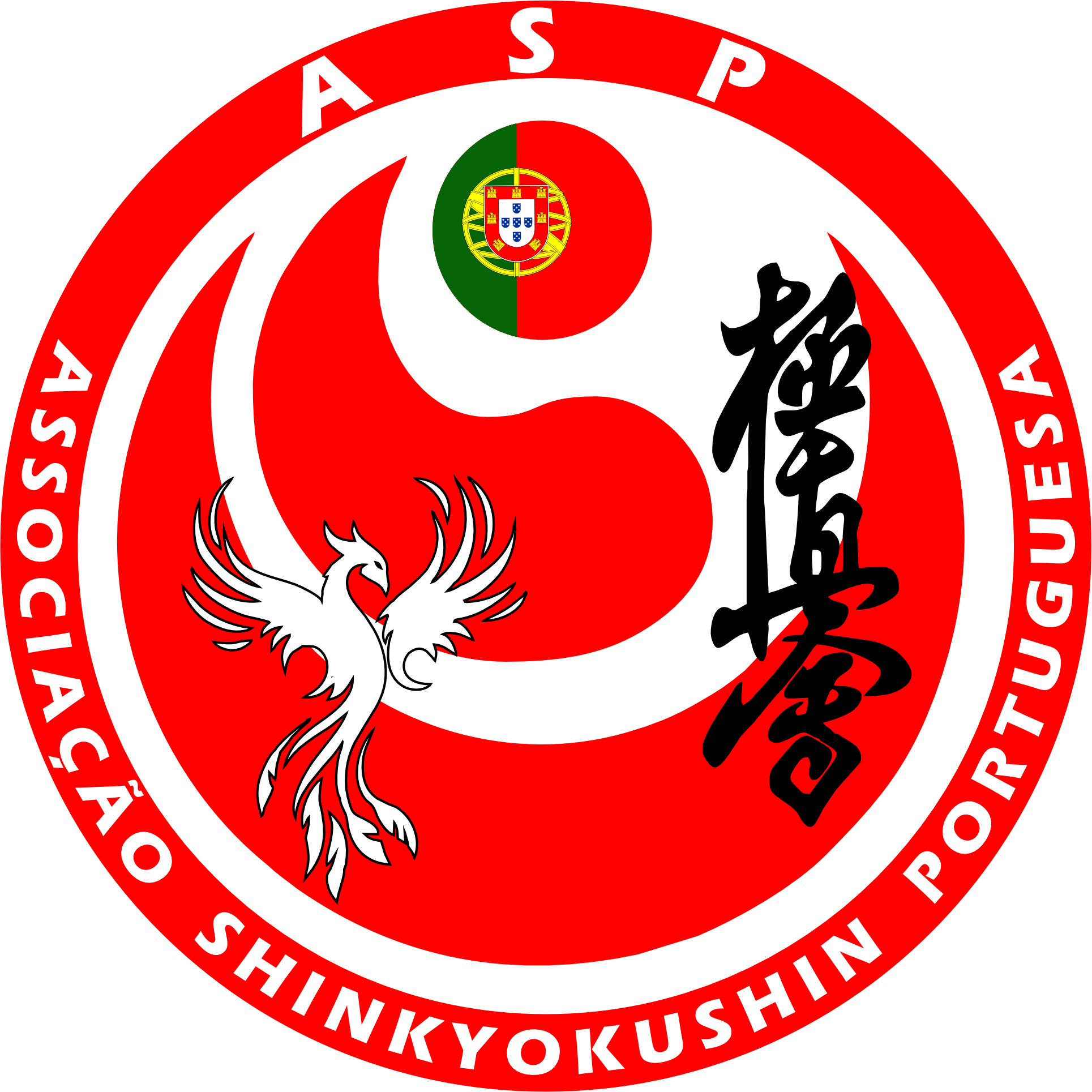 Logótipo da Associação Shinkyokushin Portuguesa